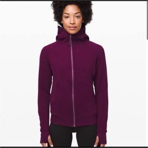 Lululemon Scuba Hoodie Plum Size 6 EUC